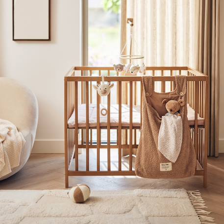 Peluche musicale Blanc, marron 6 - vertbaudet enfant 