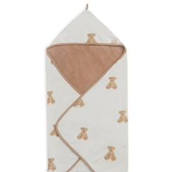 Linge de maison et décoration-Cape de bain ours teddy bear (75 x 75 cm)