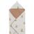 Cape de bain ours teddy bear (75 x 75 cm) Blanc, marron clair 1 - vertbaudet enfant 