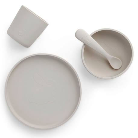 Coffret repas en silicone Nougat+Vert 2 - vertbaudet enfant 