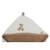 Couverture nomade enveloppante teddy bear Blanc, marron clair 6 - vertbaudet enfant 