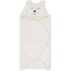 Linge de maison et décoration-Linge de lit bébé-Couverture, édredon-Couverture nomade bunny nougat (100 x 105 cm)