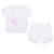 Ensemble t-shirt et short bébé en coton bio dreams Rose 1 - vertbaudet enfant 