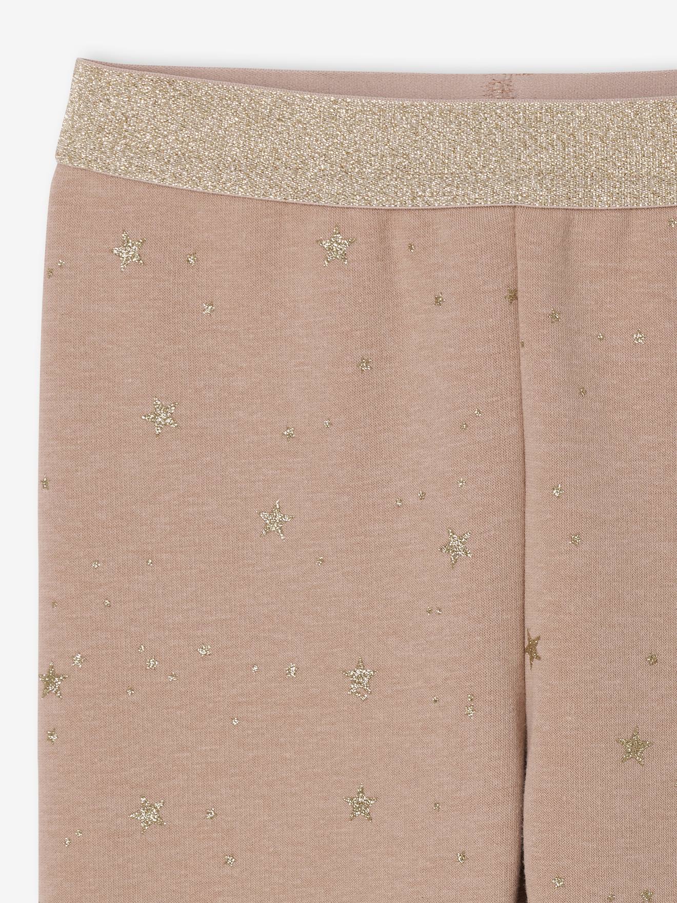 Legging Doublé Polaire Pour Fille - Taille élastique, Chaud Et Doux - Vertbaudet - 5