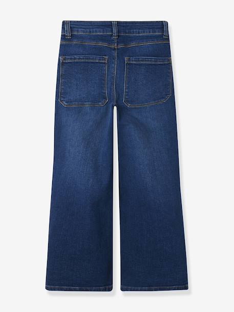 Jean très large pour filles NKFPOLLY NAME IT denim bleu black+denim noir 2 - vertbaudet enfant 