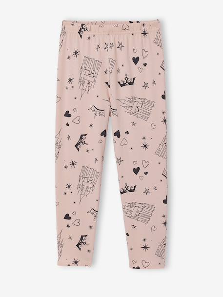 Pyjama Disney Princesses rose poudré 3 - vertbaudet enfant 