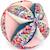 Balle de préhension boh'aime faon (15 cm) Rose 1 - vertbaudet enfant 