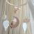 Mobile en bois pour berceau dreamland Bleu, écru, marron 3 - vertbaudet enfant 