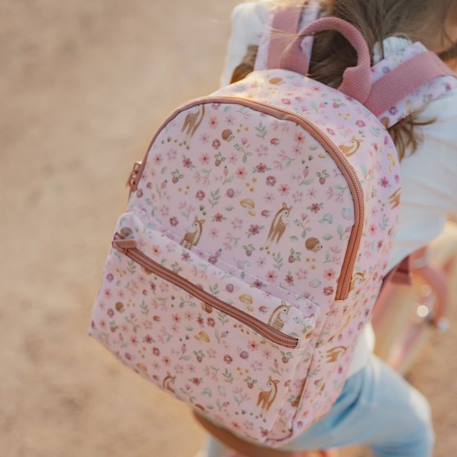 Sac à dos bébé fairy garden (22,5x29 cm) Rose 4 - vertbaudet enfant 
