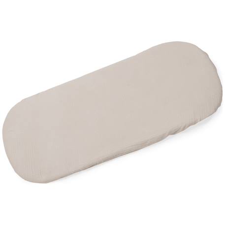 Housse de nacelle avec élastiques + drap-housse pour nacelle sintra beige Beige 4 - vertbaudet enfant 