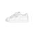 Baskets basses  à scratch Blanc cool gris claire+Marine puma blanc rouge 2 - vertbaudet enfant 