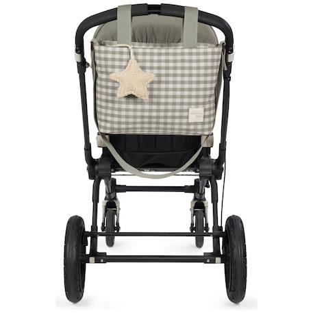 Sac à poussette crossbody caetana sand Beige+Vert 9 - vertbaudet enfant 