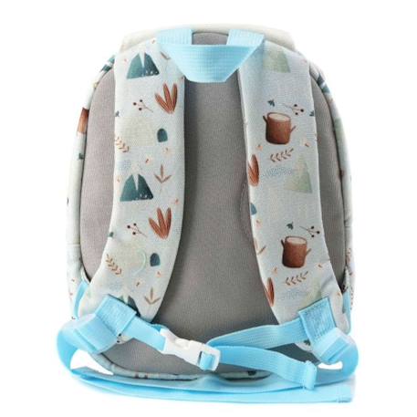 Sac à dos maternelle et crèche animaux Beige+Blanc+Rouge 10 - vertbaudet enfant 