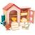 Poulailler en bois Rose, rouge, vert 1 - vertbaudet enfant 