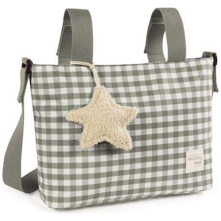 Sac à poussette crossbody caetana sand Beige+Vert 12 - vertbaudet enfant 