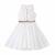 Robe demoiselle d'honneur  avec noeud hepburn Blanc doré+Blanc paillettes dorées 5 - vertbaudet enfant 
