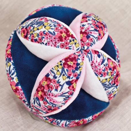 Balle de préhension boh'aime faon (15 cm) Rose 3 - vertbaudet enfant 