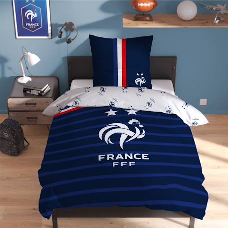 Garçon-Vêtements de sport-Parure de lit imprimée 100% coton, fff rayures