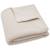 Couverture en polaire basic knit oatmeal (75 x 100 cm) Ecru 1 - vertbaudet enfant 