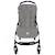 Assise poussette i love vichy noir Noir 3 - vertbaudet enfant 