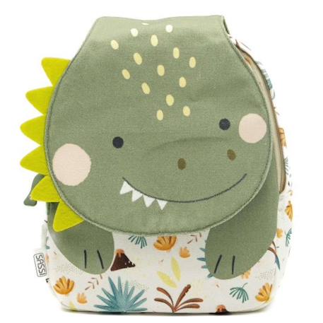 Sac à dos maternelle et crèche animaux Beige+Bleu+Rouge+Vert 19 - vertbaudet enfant 