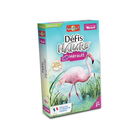 Jeu de cartes - défis nature -  hérault -  fabriqué en france MULTICOLORE 1 - vertbaudet enfant 