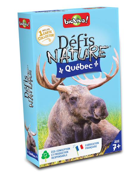 Jeu de cartes - défis nature -  québec -  fabriqué en france MULTICOLORE 1 - vertbaudet enfant 