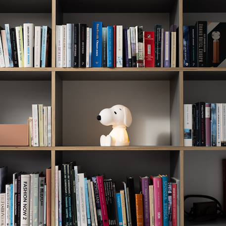 Veilleuse snoopy rechargeable Blanc, noir 4 - vertbaudet enfant 