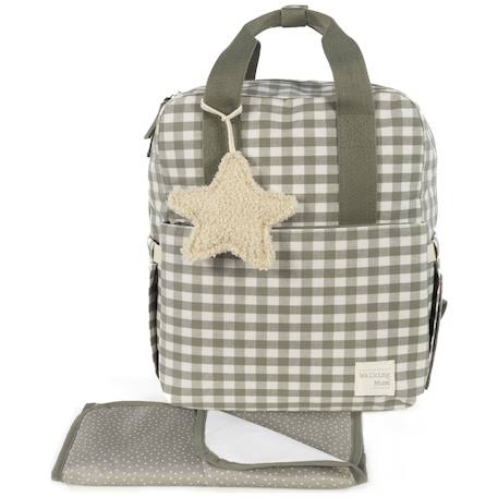 Sac à dos caetana sand Beige+Vert 9 - vertbaudet enfant 