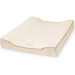 Puériculture-Matelas, accessoires de lange-Matelas à langer, housse-Matelas à langer classic stripes camel (63 x 49 cm)