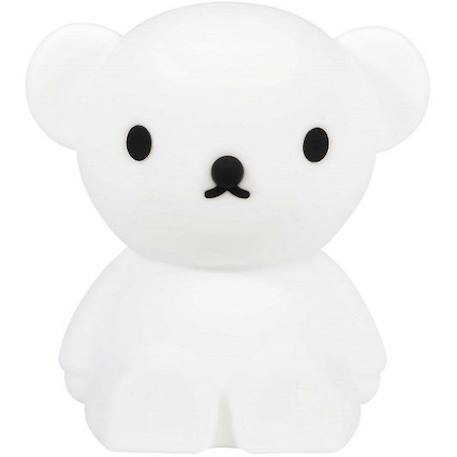 Lampe à poser ours boris première lampe (21 cm) Blanc 1 - vertbaudet enfant 