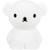 Lampe à poser ours boris première lampe (21 cm) Blanc 1 - vertbaudet enfant 