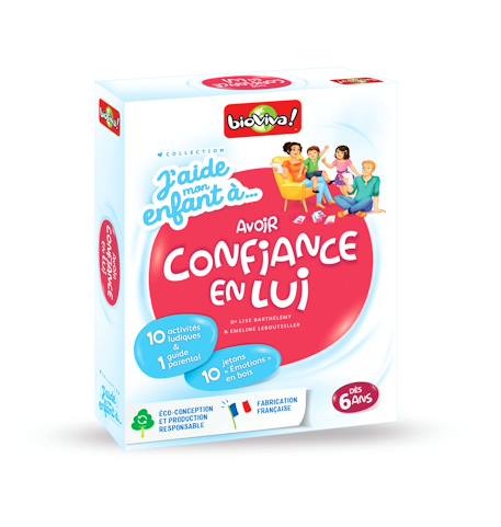 Jeu de cartes - j'aide mon enfant à… avoir confiance en lui -  fabriqué en france MULTICOLORE 1 - vertbaudet enfant 