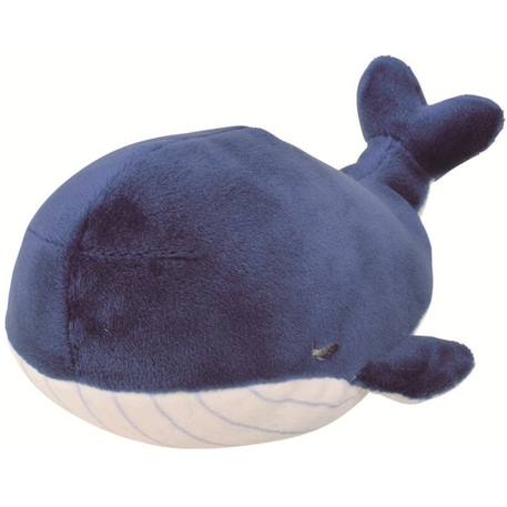 Porte-clé peluche nemu nemu kanaroa la baleine (13 cm) Bleu, blanc 1 - vertbaudet enfant 