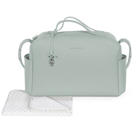 Sac à langer icon smoke Bleu+Crème+Marron+Rose+Vert 26 - vertbaudet enfant 