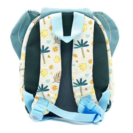 Sac à dos maternelle et crèche animaux Beige+Bleu+Rouge+Vert 9 - vertbaudet enfant 