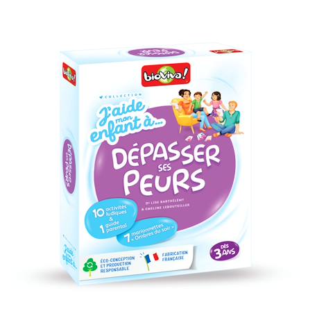 Jeu de cartes - j'aide mon enfant à… dépasser peurs -  fabriqué en france MULTICOLORE 1 - vertbaudet enfant 
