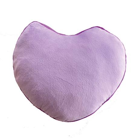 Coussin forme imprimé 100% polyester, gabby et la maison magique coeur Violet 2 - vertbaudet enfant 
