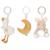 Set de 3 jouets pour arche newborn Multicolore 1 - vertbaudet enfant 