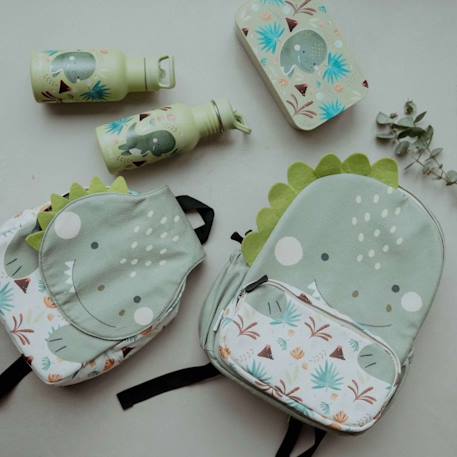 Sac à dos maternelle et crèche animaux Beige+Bleu+Rouge+Vert 23 - vertbaudet enfant 