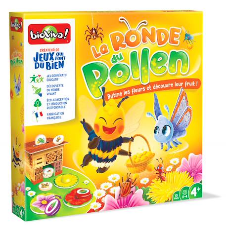 Jeu de cartes - la course au pollen -  fabriqué en france MULTICOLORE 1 - vertbaudet enfant 