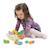 Jeu d'équilibre bébés oiseaux en bois Beige, jaune, rose 2 - vertbaudet enfant 