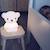Lampe à poser ours boris première lampe (21 cm) Blanc 5 - vertbaudet enfant 