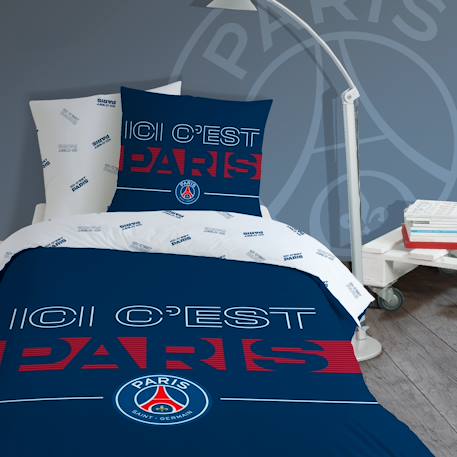 Garçon-Vêtements de sport-Football-Parure de lit imprimée 100% coton, psg devise
