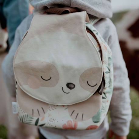 Sac à dos maternelle et crèche animaux Beige+Bleu+Rouge+Vert 2 - vertbaudet enfant 