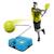 Jeu de balles 2en1 swingball reflex tennis & football plastique Bleu - noir - jaune 2 - vertbaudet enfant 