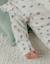 Pyjama bébé en velours imprimé oiseau Blanc 4 - vertbaudet enfant 