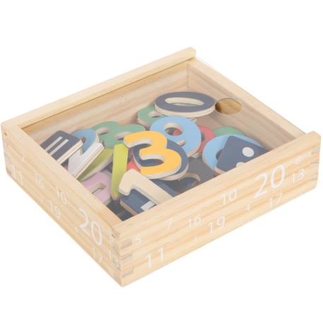 Chiffres magnétiques colorés Beige 5 - vertbaudet enfant 