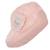 Chaussons bottillons à fermeture à scratch, bon maintien du pied, semelle antidérapante Rose 5 - vertbaudet enfant 