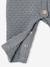 Combinaison naissance en tricot texturé vert de gris 6 - vertbaudet enfant 